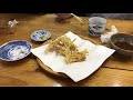 【沖縄観光】大宜味村の江洲の花で無限に天ぷらを食べられる天ざるを食す【vlog】