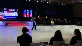 Artur Tarnavskyy Anastasiya Danilova Mambo National Championship showdance