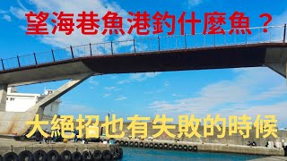 （第5集）基隆望海巷魚港釣什麼魚？大絕招也失效#臺灣釣魚