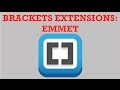 Brackets Extensions - Emmet