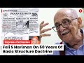 Fali S Nariman Interview: 50th Year Of 