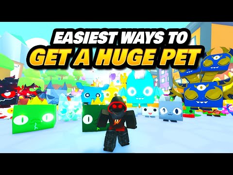 Easiest Ways to get a Huge Pet (Pet Sim 99)