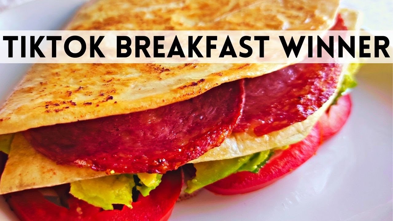 Viral TikTok Tortilla Wrap / Easy And DELICIOUS / Breakfast / Lunch ...