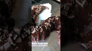 Nagini Snake Cake! So fun for a Harry Potter Halloween Party!