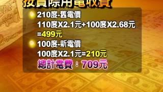 5/15漲電價 橫跨新舊怎計價?－民視新聞