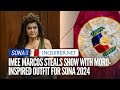 Imee Marcos steals show with Moro-inspired outfit for Sona 2024