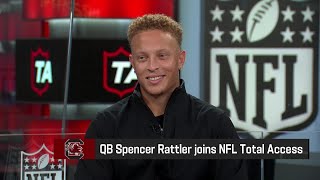 Spencer Rattler joins 'NFL Total Access' ahead of 2024 NFL Draft