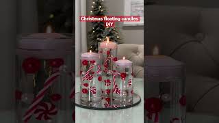 Christmas floating candles DIY / Velas Flotantes Navideñas