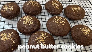 Resep peanut butter cookies