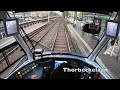 4k tram driver pov the hague netherlands avenio cabview