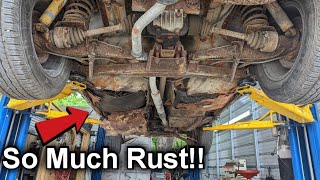 Why you should NEVER buy a coastal car!! Insane Rust!!