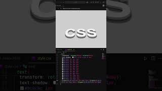 🎨 Amazing 3D Text Animation | Interactive Hover | HTML CSS | #html #css #htmlcss #hovereffect