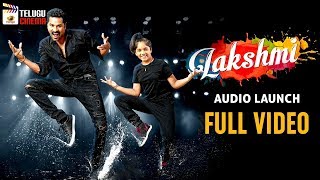 Lakshmi Audio Launch FULL VIDEO | Prabhu Deva | Aishwarya Rajesh | Vijay | Mango Telugu Cinema