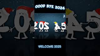 Hello 2025, Goodbye 2024🥺🫵 #shorts #goodbye2024