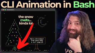 Creating an Animated Christmas Tree Animation in the Terminal using Bash! (2025 edition)