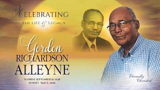 Celebration of Life - GORDON RICHARDSON ALLEYNE