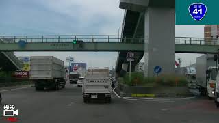 【ドラレコ】下り 国道41号線 National Route 41 Running away 小牧市~大口町新宮2丁目までの車窓