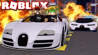 Getting Chased By Bots Vehicle Simulator Roblox - 