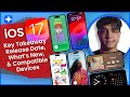 iOS 17 Key Takeaway Release Date, What’s New, and Compatible Devices