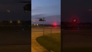 U.S. Army UH-60 Blackhawk night ops at KAEX 9-11-22