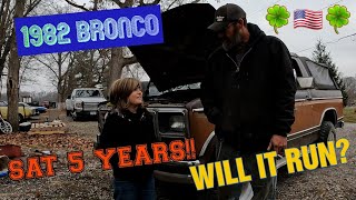 My 1982 Ford Bronco and her 351W have sat for years!.. Will it run? #cars #diy #ford #bronco #IOG