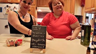 How to make Play-dough using Essential Oils