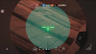 ［R6S  PS4］グラズでオールキル！1on5からの大逆転！