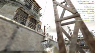CoD4 Promod Tutorial - Backlot (Mid Round Nades) (PC)