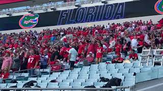 Georgia fans troll Florida and cheer on the Braves at the same time