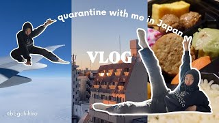 Tokyo Vlog | 3 day hotel quarantine in japan!