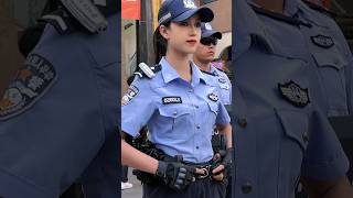 Uyghur policewoman