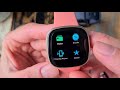 Fitbit Versa 3 FUNCTIONS and SETTINGS [Just in 4 Minutes!]