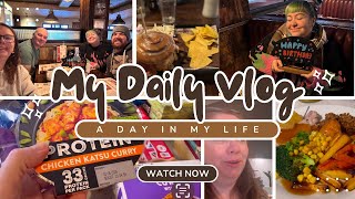 Daily vlog | 5 Jan 25 inc Aldi family food shop