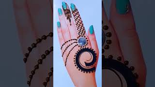 Sabse easy mehandi design || #shortsviral #henna #mehndi #youtubeshorts #shorts