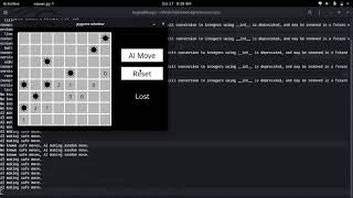 Minesweeper games made with python