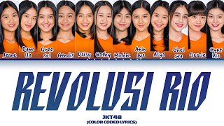 JKT48 - Revolusi Rio Lyrics (Color Coded Lyrics)