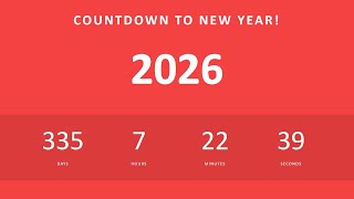 How to create a COUNTDOWN Timer⏱ Using HTML,CSS & JavaScript! 🚀 | Adel Gabr