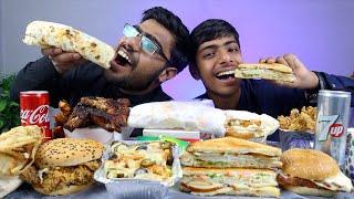 Eating Fast food | Waqas Bhai ki Jagah le li @Hassankhalil10 ne😂