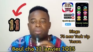 boul cho kraze bank 22 Janvier 2025 bingo 76 new York vip felicidades