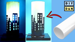 PVC Pipe Lamp | DIY Night Lamp