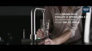 GROHE | GROHE Blue Chilled \u0026 Sparkling 2.0 Faucet | Product Video