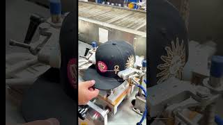 The assembly process of hat#Hat Cap manufacturer#manufacturer #snapback cap#OEM cap manufacturer