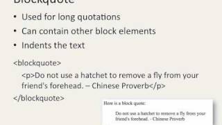 XHTML - Lesson 3