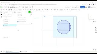 Onshape Tutorial #1: Basic Sketch Tools