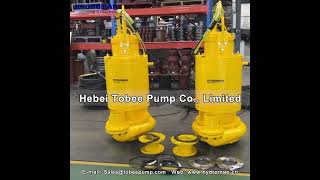 Hydroman® Submersible Suction Pipe Dredging Siltation Pump under Jetty