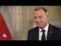 prezydent polski andrzej duda o wojnie rosji na ukrainie groźbach nuklearnych putina