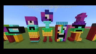 COUNTING 1 TO 100 Minecraft Numberblocks|Learn to Count|Counting To 100 song | Counting Song