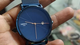 Nibosi 2321 Full blue men watch