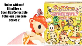 Tokidoki Delicious Unicorno Series 2 Blind Box and Open Box Collectible Unboxing Leilani L’amour