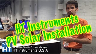 PV Solar installation HT instruments